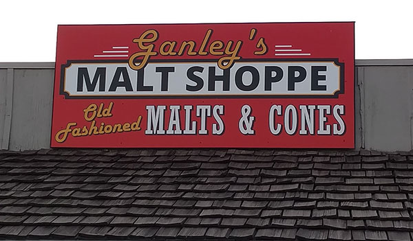 Malt Shoppe Sign